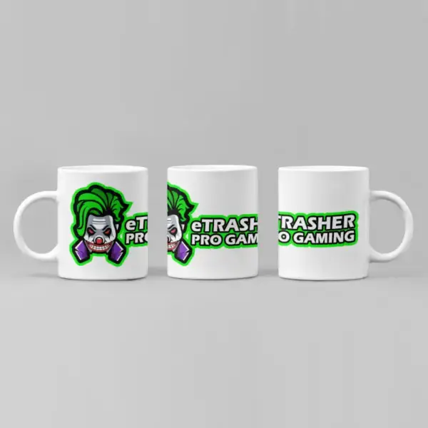 Etrasher Coffee Mug, Etrasher Logo Mug
