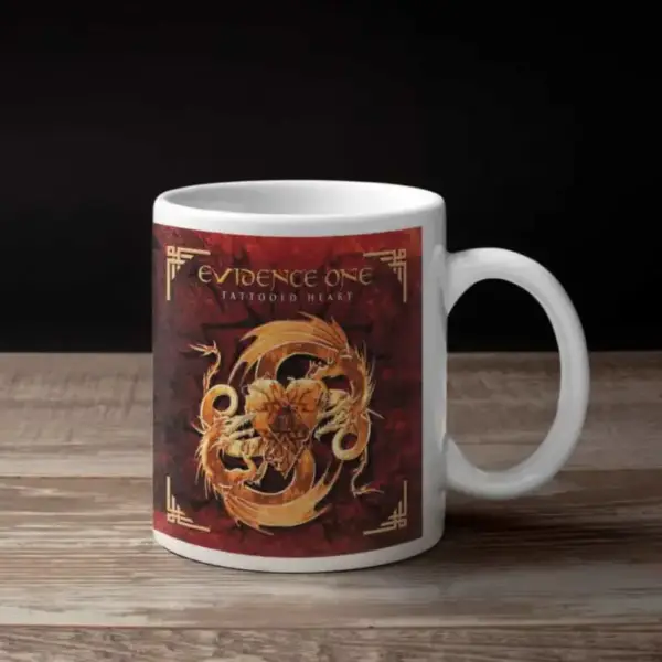 Evidence One Coffee Mug, Evidence One Tattooed Heart Coffee Mug