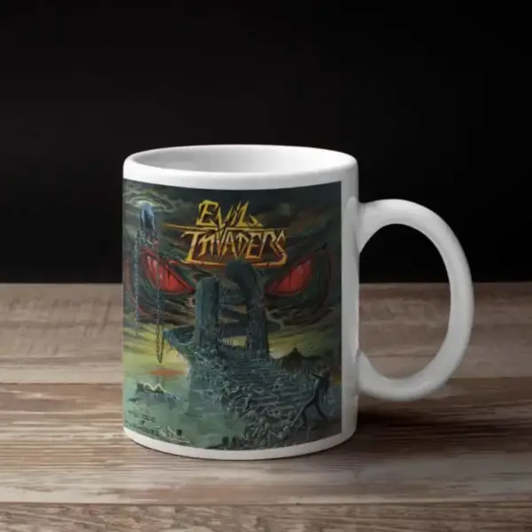 Evil Invaders Coffee Mug, Evil Invaders Pulses Of Pleasure Coffee Mug