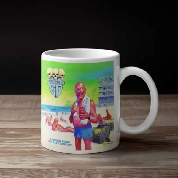 Evildead Coffee Mug, Evildead Annihilation Of Civilization Coffee Mug