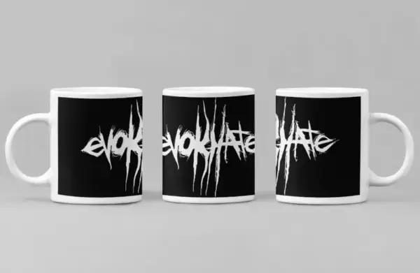 Evok Hate Coffee Mug, Evok Hate Logo Coffee Mug