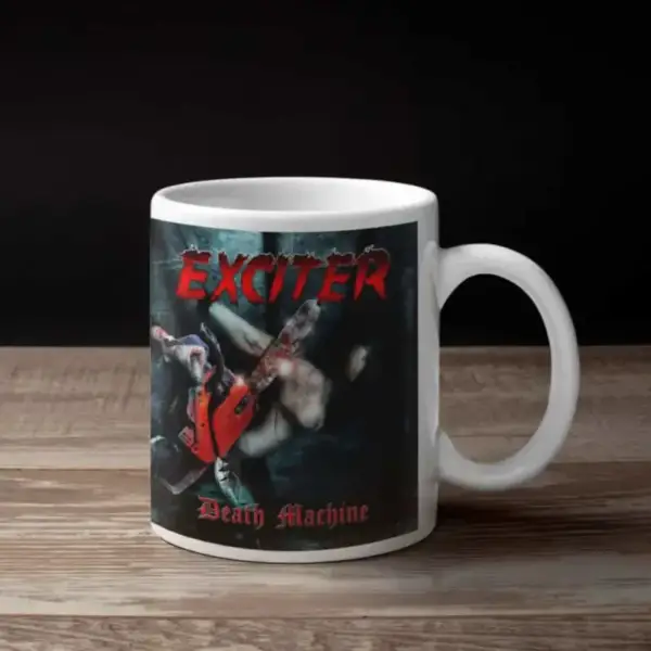 Exciter Coffee Mug, Exciter Death Machine Coffee Mug