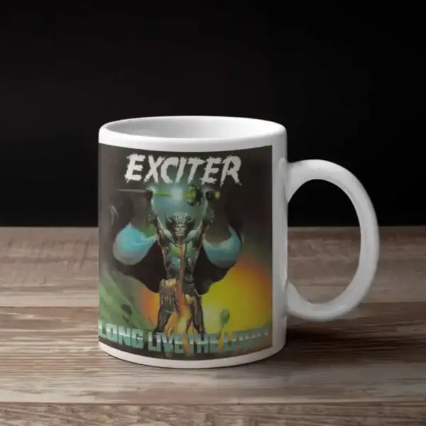 Exciter Coffee Mug, Exciter Long Live The Loud Coffee Mug