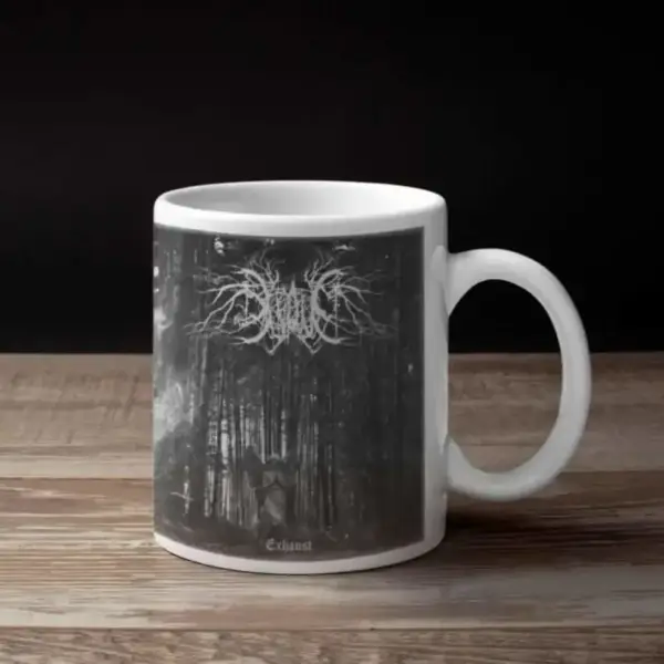 Exhaust Coffee Mug, Exhaust Artwork Coffee Mug