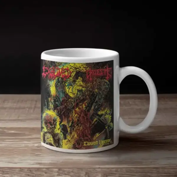 Exhumed Coffee Mug, Exhumed Twisted Horror Coffee Mug