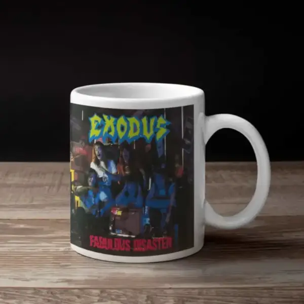 Exodus Coffee Mug, Exodus Fabulous Disaster Coffee Mug