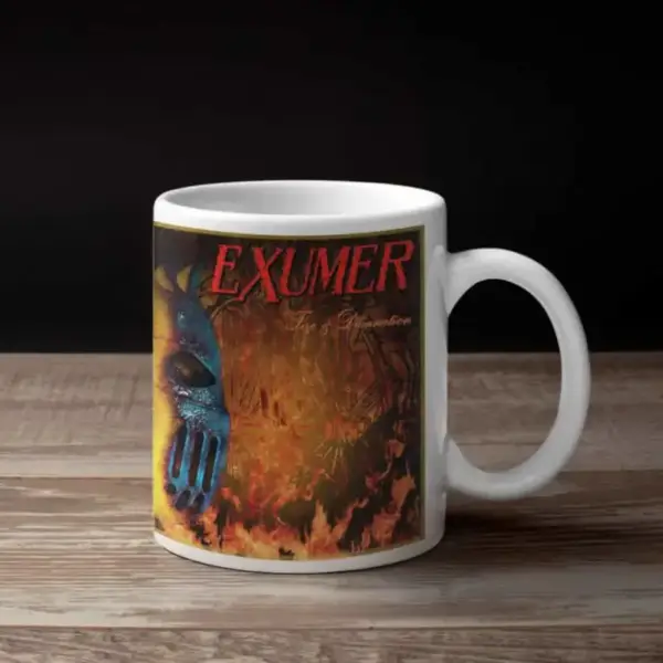 Exumer Coffee Mug, Exumer Fire and Damnation Coffee Mug