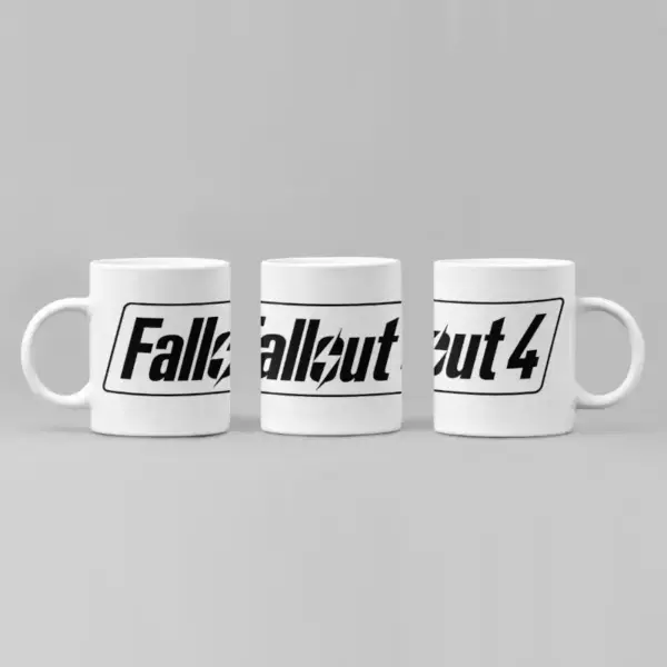 Fallout 4 Coffee Mug, Fallout 4 Logo Mug