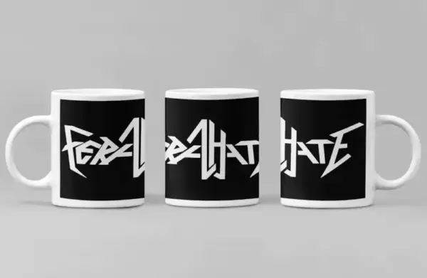 Feral Hate Coffee Mug, Feral Hate Logo Coffee Mug