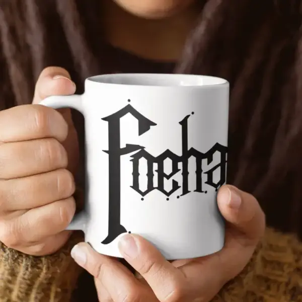 Foehammer Band Coffee Mug, Foehammer Logo Mug - Image 2