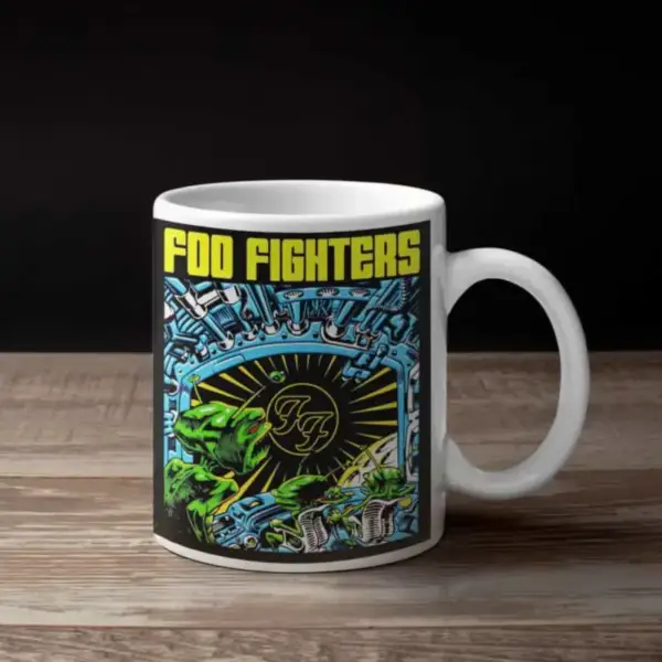 Foo Fighters Coffee Mug, Foo Fighters Artwork Coffee Mug 2