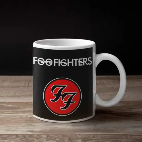 Foo Fighters Coffee Mug, Foo Fighters Logo Coffee Mug