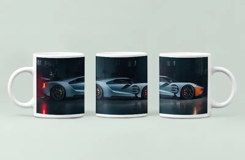 Ford GT Coffee Mug, Ford GT Heritage Coffee Mug