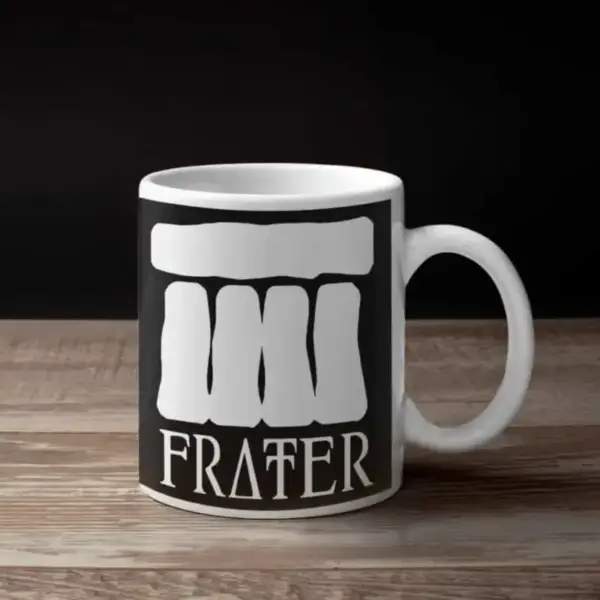 Frater Coffee Mug, Frater Logo Coffee Mug