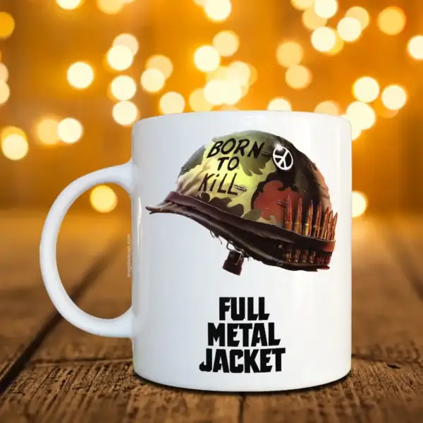Full Metal Jacket Mug, Born To Kill Coffee Mug