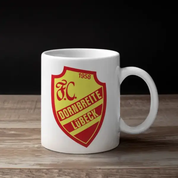 Fussball Club Dornbreite Lubeck Logo Coffee Mug