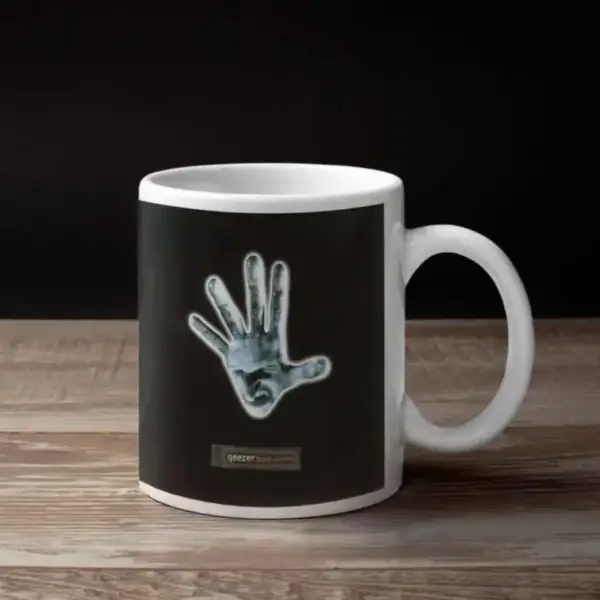 Geezer Coffee Mug, Geezer Black Science Coffee Mug