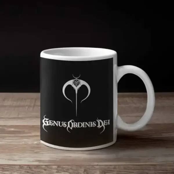 Genus Ordinis Dei Coffee Mug, Genus Ordinis Dei Logo Coffee Mug