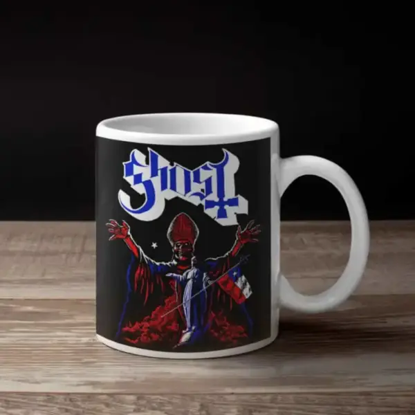Ghost Coffee Mug, Ghost Ghost in Chile Coffee Mug