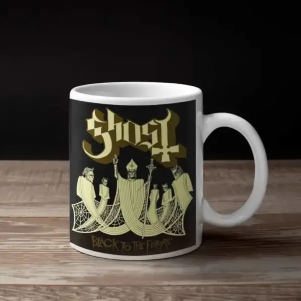 Ghost Coffee Mug, Ghost Ghost in North America Coffee Mug