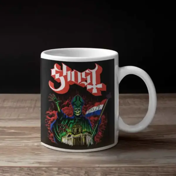 Ghost Coffee Mug, Ghost Ghost in Paraguay Coffee Mug