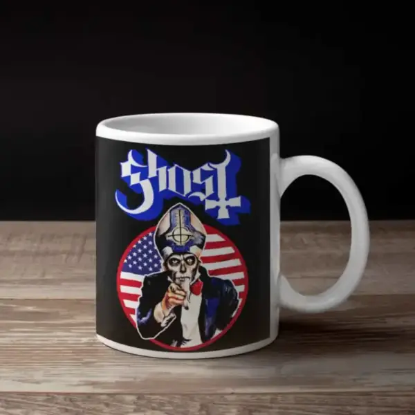 Ghost Coffee Mug, Ghost Ghost in United States Coffee Mug