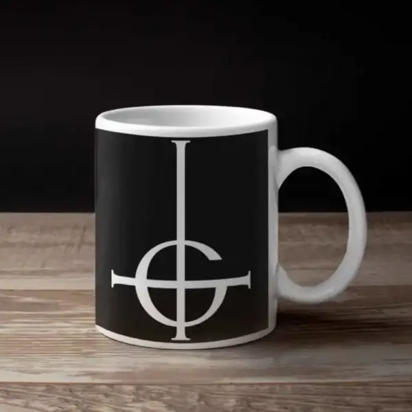 Ghost Coffee Mug, Ghost Logo Coffee Mug