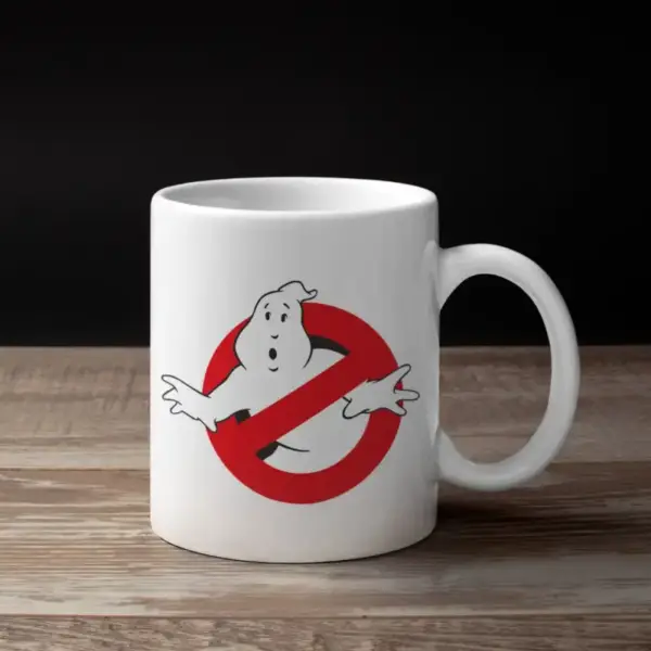 Ghostbusters Coffee Mug, Ghostbusters Logo Mug