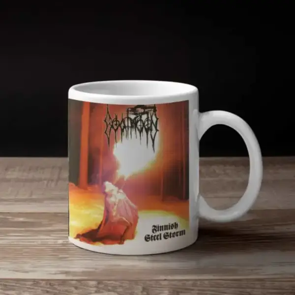 Goatmoon Coffee Mug, Goatmoon Finnish Steel Storm Coffee Mug