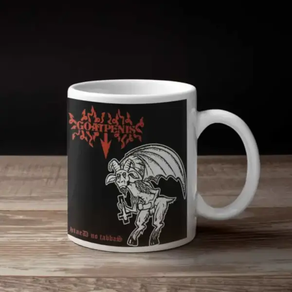 Goatpenis Coffee Mug, Goatpenis Htaed No Tabbas Coffee Mug