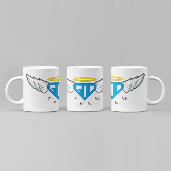 God Team Coffee Mug, God Team Logo Mug