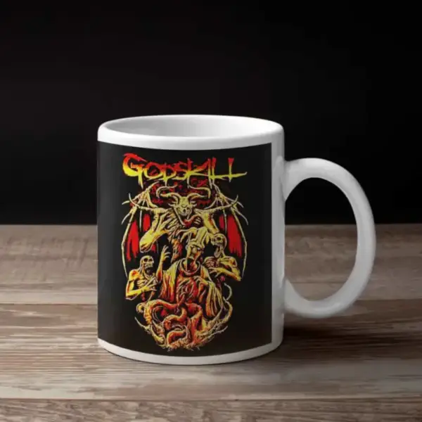 Godskill Coffee Mug, Godskill Artwork Coffee Mug