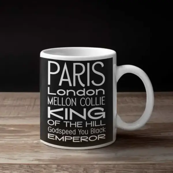 Godspeed You Black Emperor Coffee Mug, Godspeed You Black Emperor Artwork Coffee Mug