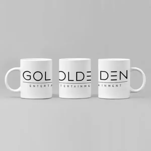 Golden Entertainment Coffee Mug, Golden Entertainment Logo Mug