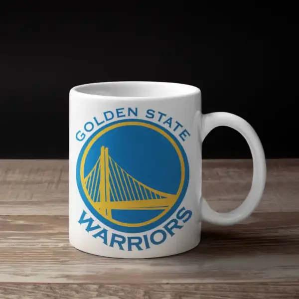 Golden State Warriors Coffee Mug, Golden State Warriors Logo Mug