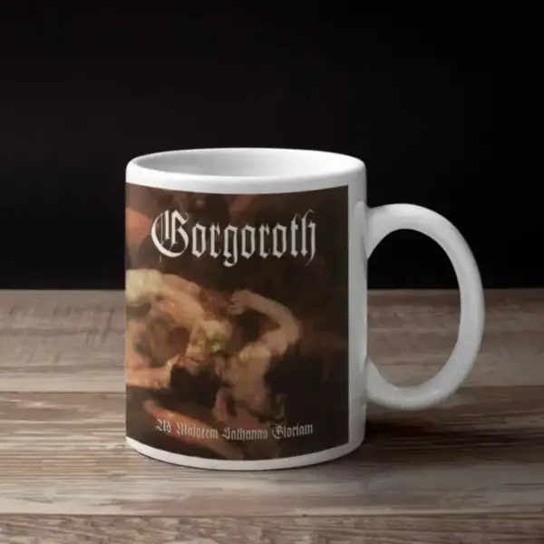 Gorgoroth Coffee Mug, Gorgoroth Ad Majorem Sathanas Gloriam Coffee Mug