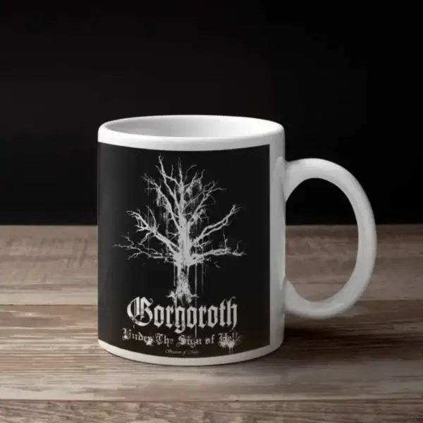 Gorgoroth Coffee Mug, Gorgoroth Under The Sign of Hell Coffee Mug