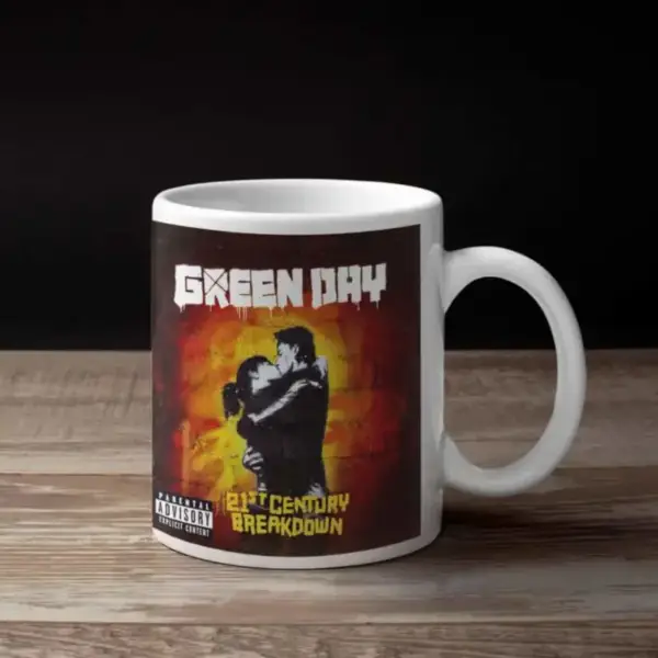 Green Day Coffee Mug, Green Day 21st Century Breakdown Coffee Mug