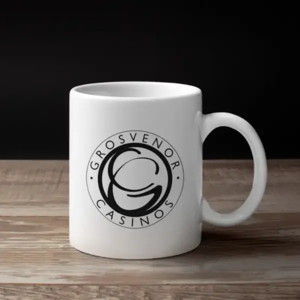 Grosvenor Coffee Mug, Grosvenor Logo Mug