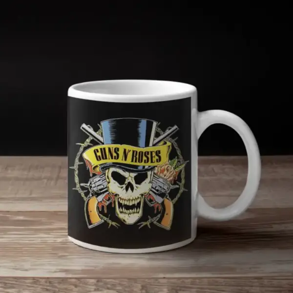 Guns n Roses Coffee Mug, Guns n Roses Artwork Coffee Mug