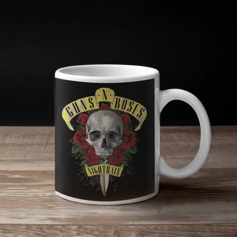 Guns n Roses Coffee Mug, Guns n Roses Nightrain Coffee Mug