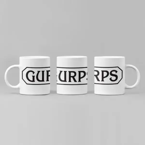 Gurps Coffee Mug, Gurps Logo Mug