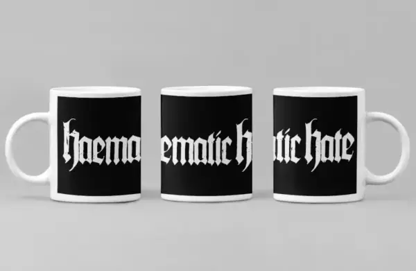 Haematic Hate Coffee Mug, Haematic Hate Logo Coffee Mug