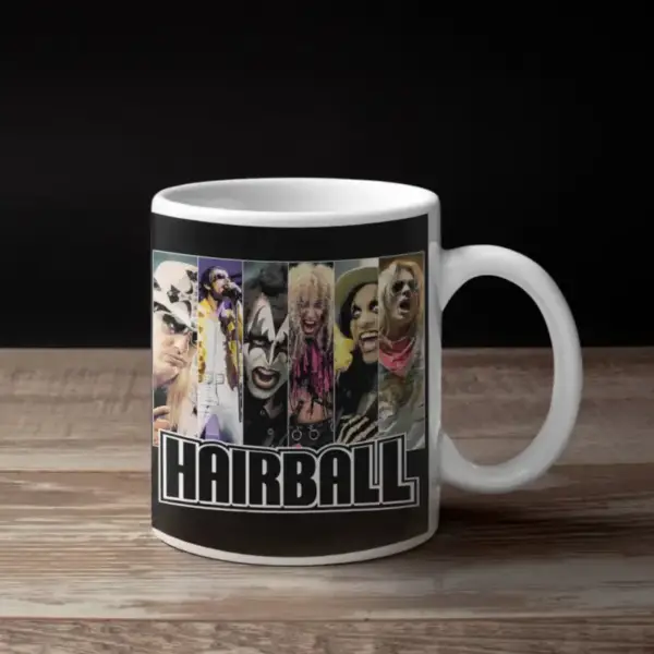Hairball Coffee Mug, Hairball Artwork Coffee Mug