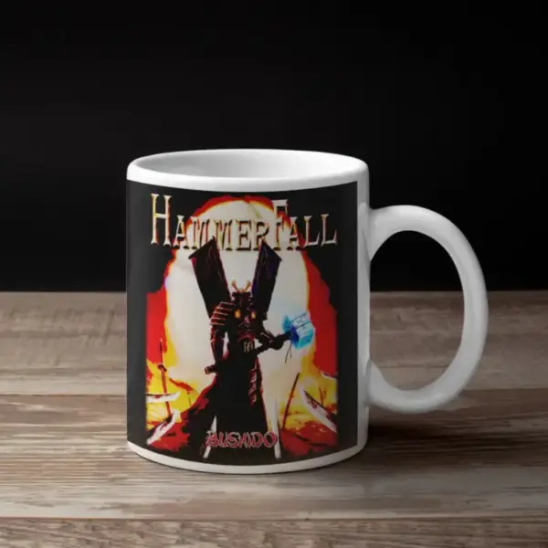 HammerFall Coffee Mug, HammerFall Bushido Coffee Mug