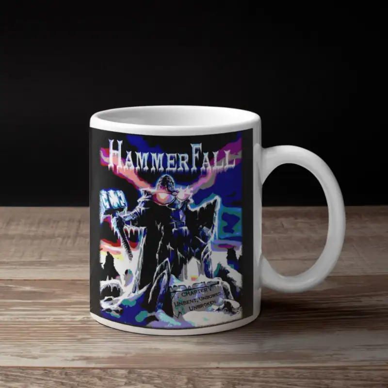 HammerFall Coffee Mug, HammerFall Chapter V - Unbent Unbowed Unbroken Coffee Mug