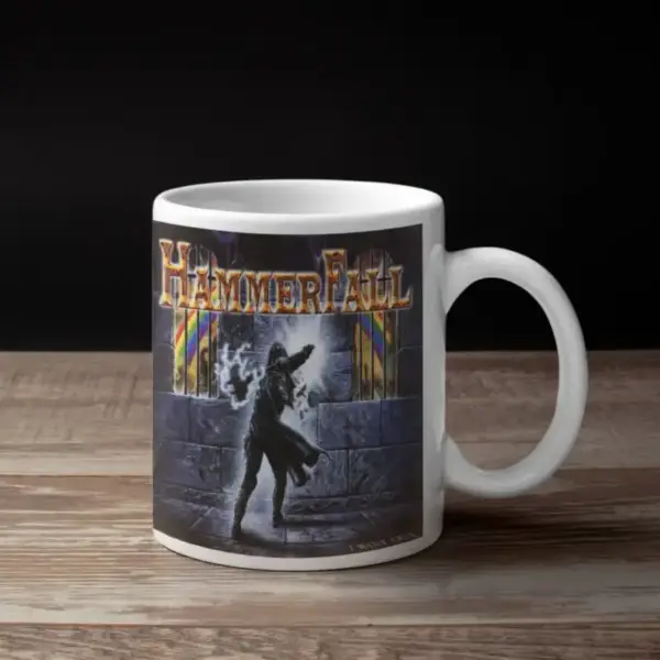 Hammerfall Coffee Mug, Hammerfall I Want Out Coffee Mug