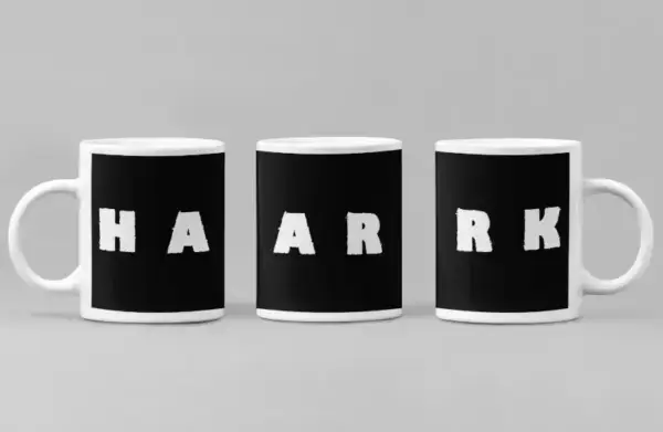 Hark Coffee Mug, Hark Logo Coffee Mug