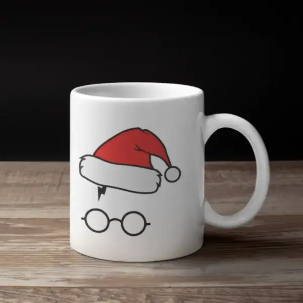 Harry Potter Santa Claus Coffee Mug, Harry Potter Santa Claus Mug