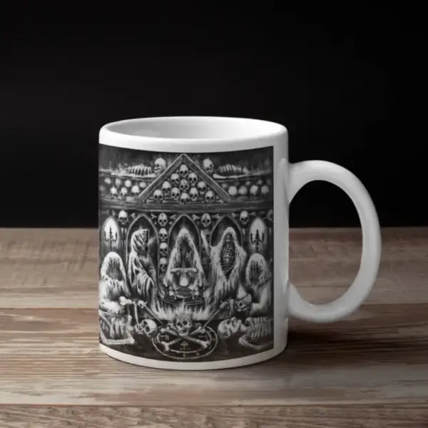 Harvest Gulgatha Coffee Mug, Harvest Gulgatha Altars Of Devotion Coffee Mug